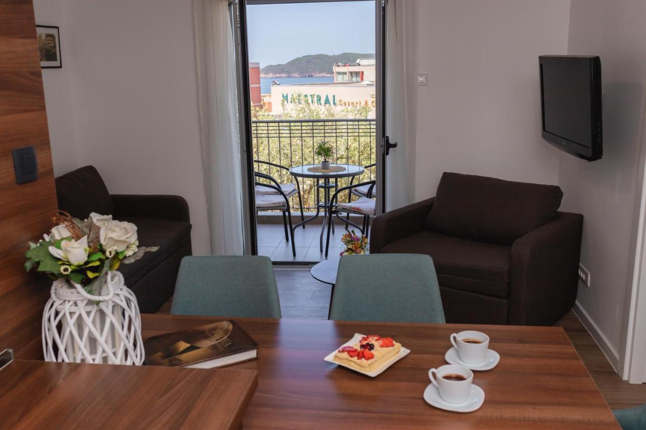 Apartments My Przno Sveti Stefan Εξωτερικό φωτογραφία